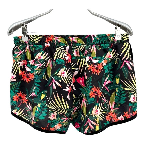 Danskin Active | S Small Tropical Print Athletic Shorts - Picture 2 of 13